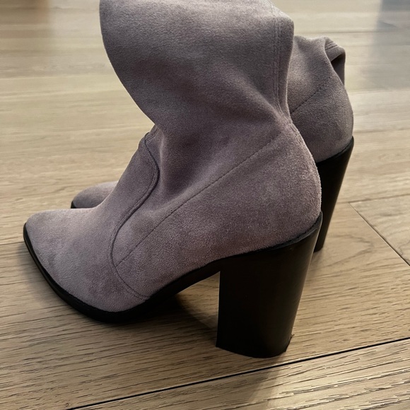 Grey sock booties - Picture 2 of 3